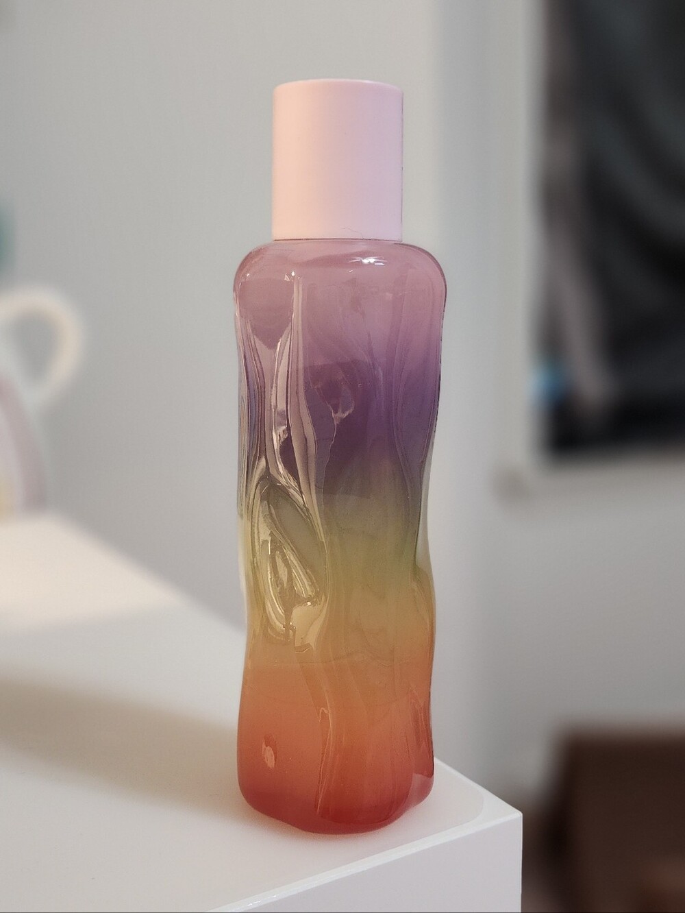 Empty Glow Recipe Rainbow Pride Toner Bottle